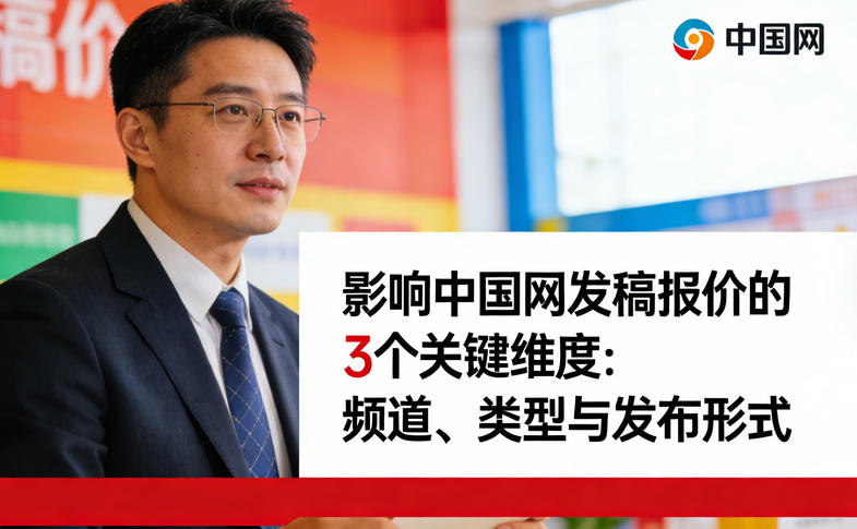 影響中國網發稿報價的3個關鍵維度：頻道、類型與發布形式