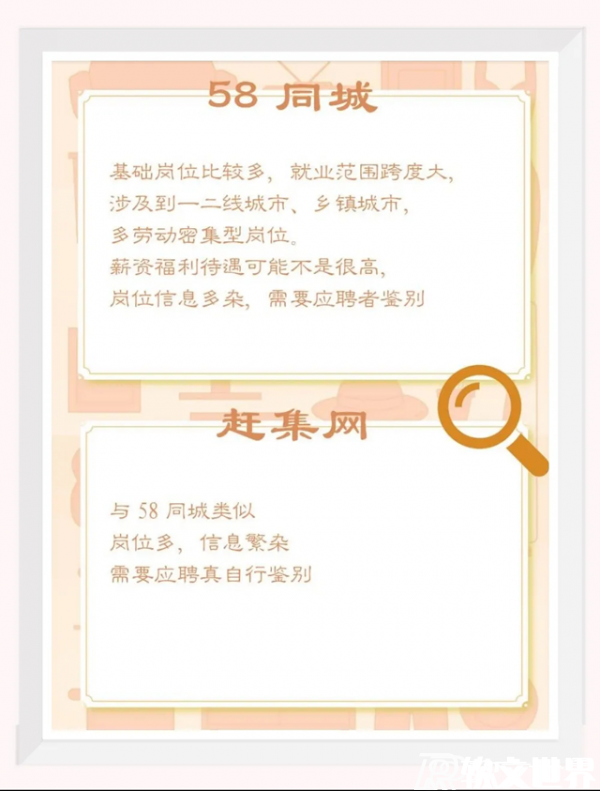 十大靠譜求職網站推薦